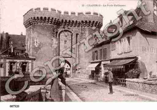 Ville de CHARTRES, carte postale ancienne