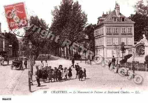 Ville de CHARTRES, carte postale ancienne