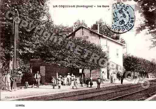 Ville de COQUILLE(LA), carte postale ancienne