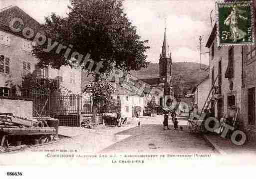 Ville de CORNIMONT, carte postale ancienne