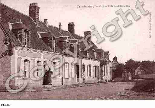 Ville de COURTALAIN, carte postale ancienne