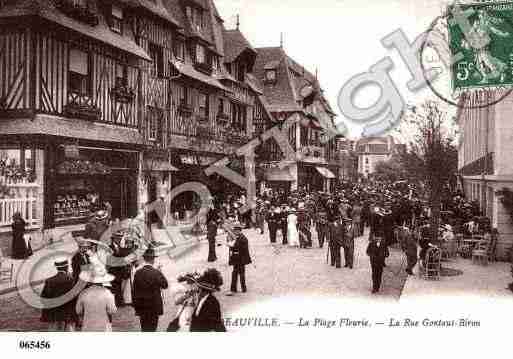 Ville de DEAUVILLE, carte postale ancienne