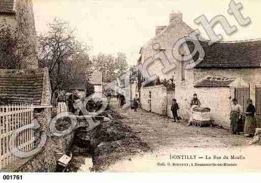 Ville de DONNEMARIEDONTILLY, carte postale ancienne