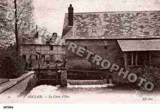 Ville de DUCLAIR, carte postale ancienne