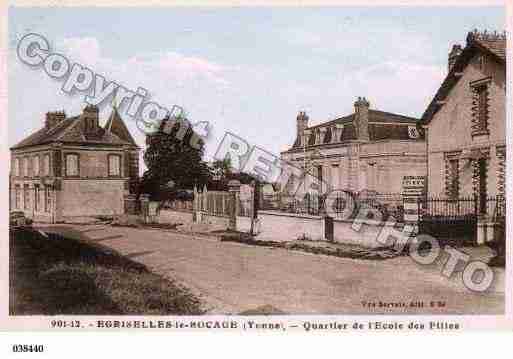 Ville de EGRISELLESLEBOCAGE, carte postale ancienne