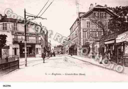 Ville de ENGHIENLESBAINS, carte postale ancienne