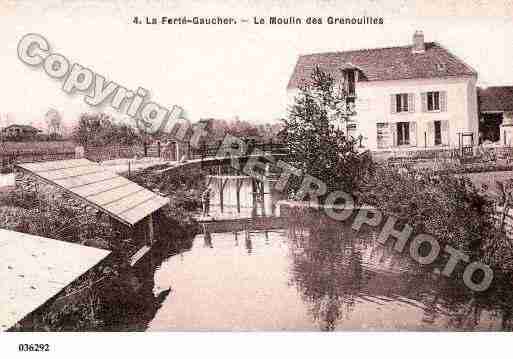 Ville de FERTEGAUCHER(LA), carte postale ancienne