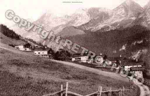 Ville de GRANDBORNAND(LE), carte postale ancienne