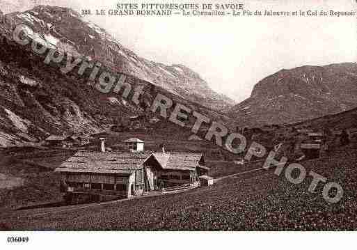 Ville de GRANDBORNAND(LE), carte postale ancienne