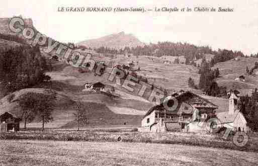 Ville de GRANDBORNAND(LE), carte postale ancienne