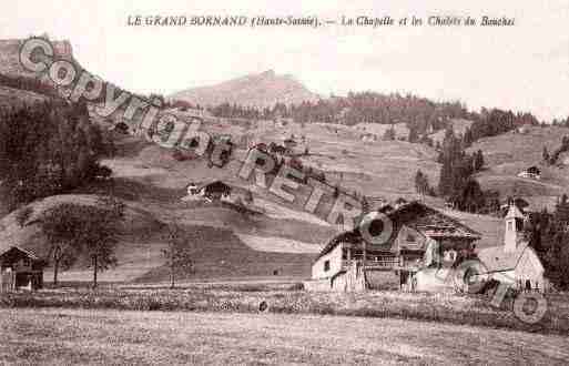 Ville de GRANDBORNAND(LE), carte postale ancienne Ville de GRANDBORNAND(LE), carte postale ancienne