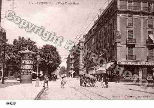 Ville de GRENOBLE, carte postale ancienne