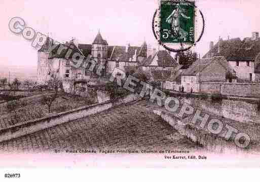 Ville de GY, carte postale ancienne