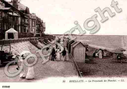 Ville de HOULGATE, carte postale ancienne