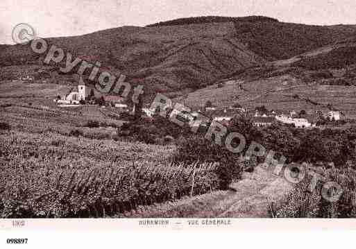 Ville de HUNAWIHR, carte postale ancienne