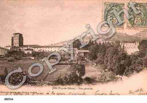 Ville de JOB, carte postale ancienne
