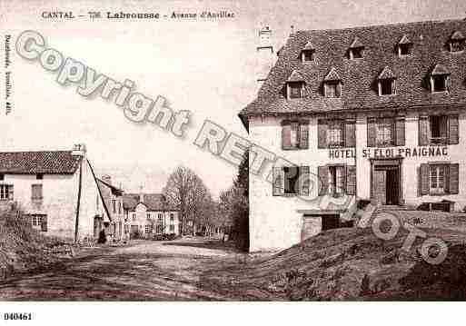 Ville de LABROUSSE, carte postale ancienne