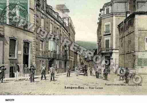 Ville de LONGWY, carte postale ancienne