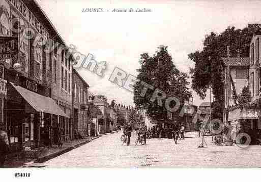 Ville de LOURESBAROUSSE, carte postale ancienne