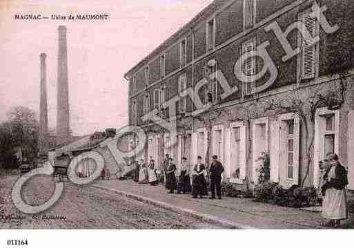 Ville de MAGNACSURTOUVRE, carte postale ancienne