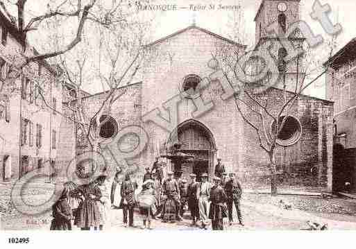 Ville de MANOSQUE, carte postale ancienne