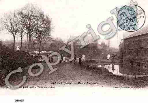 Ville de MARCYSOUSMARLE, carte postale ancienne