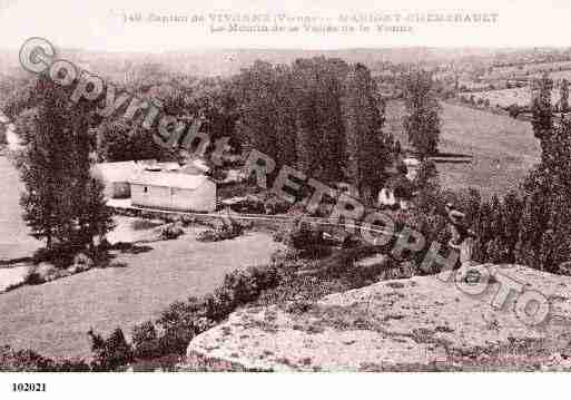 Ville de MARIGNYCHEMEREAU, carte postale ancienne