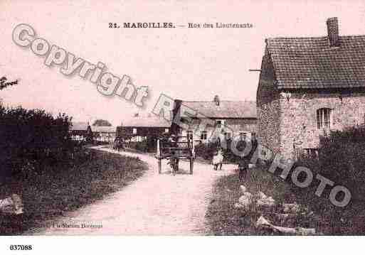 Ville de MAROILLES, carte postale ancienne