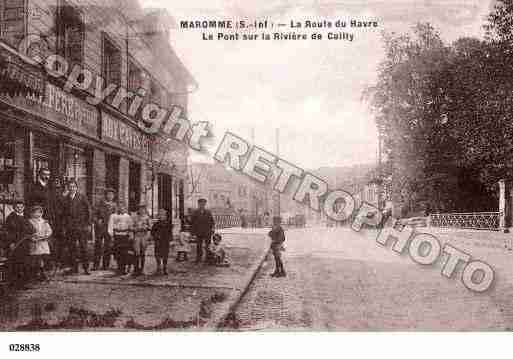 Ville de MAROMME, carte postale ancienne