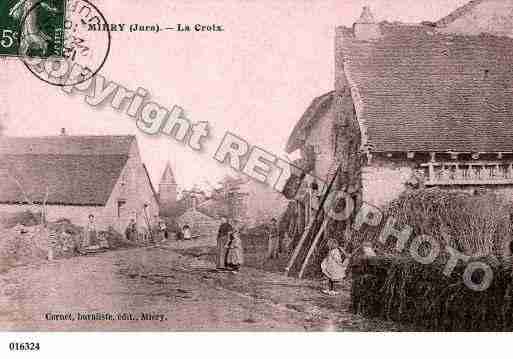 Ville de MIERY, carte postale ancienne