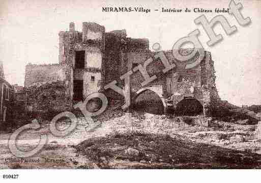 Ville de MIRAMAS, carte postale ancienne