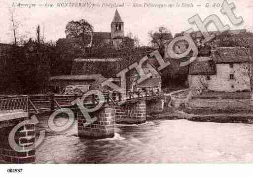 Ville de MONTFERMY, carte postale ancienne