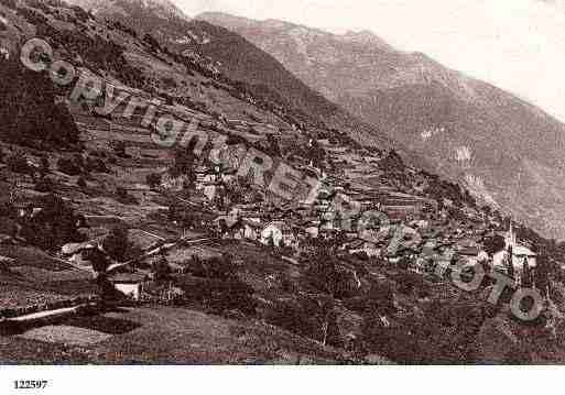 Ville de MONTGIROD, carte postale ancienne