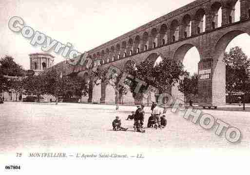 Ville de MONTPELLIER, carte postale ancienne