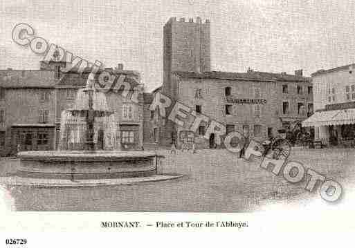 Ville de MORNANT, carte postale ancienne