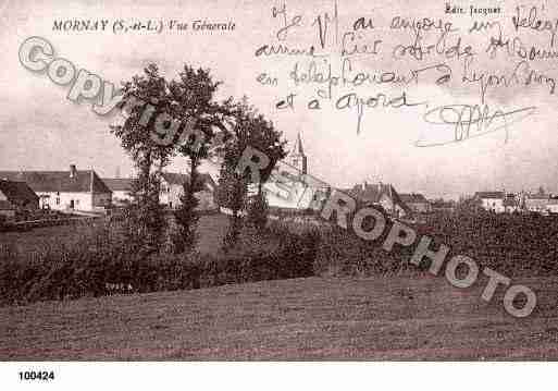 Ville de MORNAY, carte postale ancienne