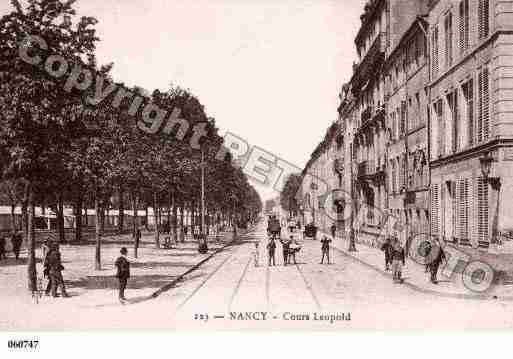 Ville de NANCY, carte postale ancienne