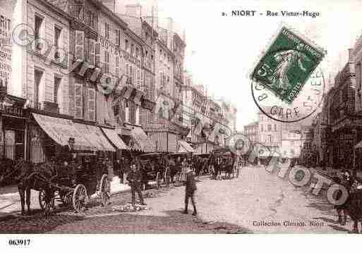 Ville de NIORT, carte postale ancienne