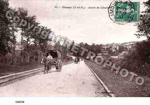 Ville de ORSAY, carte postale ancienne