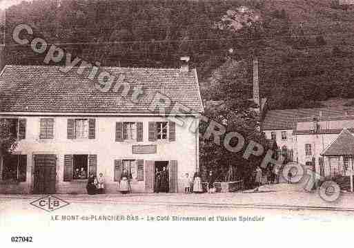 Ville de PLANCHERBAS, carte postale ancienne