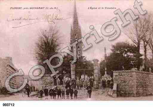 Ville de PLOUISY, carte postale ancienne