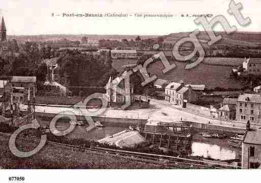 Ville de PORTENBESSINHUPPAIN, carte postale ancienne