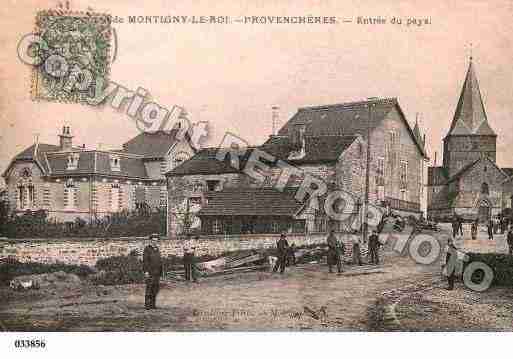 Ville de PROVENCHERESSURMEUSE, carte postale ancienne