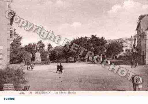 Ville de QUIBERON, carte postale ancienne