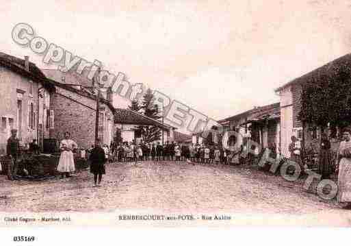 Ville de REMBERCOURTAUXPOTS, carte postale ancienne