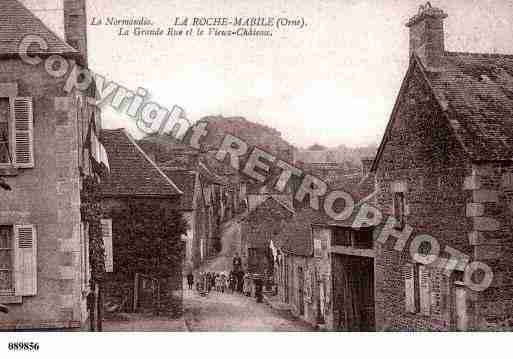 Ville de ROCHEMABILE(LA), carte postale ancienne