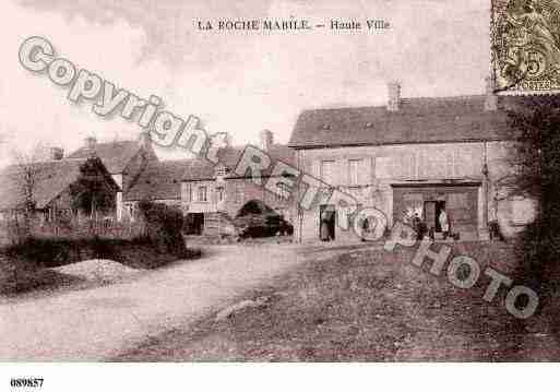 Ville de ROCHEMABILE(LA), carte postale ancienne