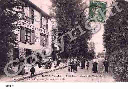 Ville de ROMAINVILLE, carte postale ancienne