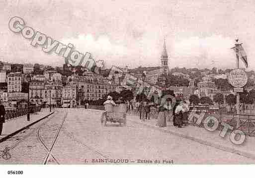 Ville de SAINTCLOUD, carte postale ancienne