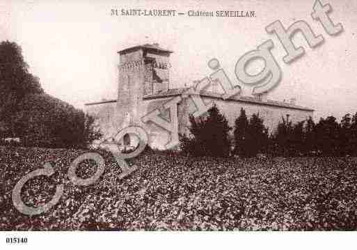 Ville de SAINTLAURENTETBENON, carte postale ancienne